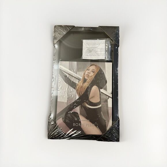 SIGNED JENNIE Blackpink - Born Pink CD 12x7 in Frame w/ COA Autographed - Picture 2 of 2